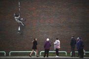 Banksy, ο Όσκαρ Ουάιλντ δραπετεύει από την φυλακή του Ρέντινγκ