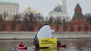 Ρωσία: Υπό κράτηση ακτιβιστές της Greenpeace μετά από διαμαρτυρία