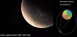 Για πρώτη φορά η Ευρωπαϊκή Υπηρεσία Διαστήματος μεταδίδει εικόνες από τον Άρη (Live)