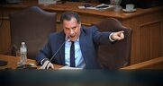 «Έκαψε» τα μικρόφωνα της Βουλής ο Άδ. Γεωργιάδης με ουρλιαχτό σε βουλευτή του ΣΥΡΙΖΑ (video)