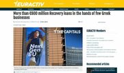 Αποκάλυψη για Εισαγγελέα … από Euractiv: 622 εκατ. από την κυβέρνηση Μητσοτάκη σε μεγαλοεπιχειρηματίες (αναμεσά τους και Όμιλος Τούρκου μεγιστάνα;) ενώ οι μικρομεσαίοι ασφυκτιούν