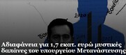 Αποκάλυψη για τα απόρρητα κονδύλια του υπουργείου Μετανάστευσης