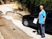 Τρία χρόνια χωρίς δρόμο ο Πύργος Ακράτας