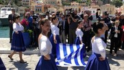 Στις εορταστικές εκδηλώσεις για την παράδοση των γερμανικών στρατευμάτων κατοχής της Δωδεκανήσου ο Αντιπρόεδρος της Βουλής Δ. Κρεμαστινός