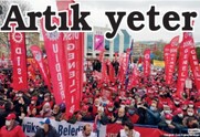 Εργατικός ξεσηκωμός στην Τουρκία